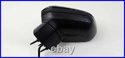 Audi Q2 2016-2020 Left Passenger Side Wing Mirror Black 14 Pin Power Fold 041444