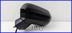 Audi Q2 2016-2020 Left Passenger Side Wing Mirror Black 14 Pin Power Fold 041444