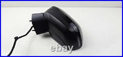 Audi Q2 2016-2020 Left Passenger Side Wing Mirror Black 14 Pin Power Fold 041444