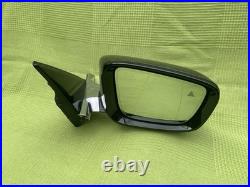 BMW G11 G12 Wing Mirror Right Side Driver Side Mirror Camera Blind Spot Chrome
