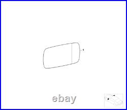 BMW Genuine Left NS Wing Mirror Glass Heated Aspherical E53 X5 51167039595