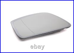 BMW Genuine Wide Angle Blind Spot Mirror Glass Heated Left N/S Side 51167186587