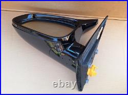 BMW M4 F82 14 20 Left Side Wing Mirror Black 5 Pin Connection Blind Spot
