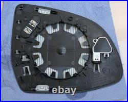 BMW X3 X5 X6 X7 Left Side Heated Mirror Glass With Blind Spot Assist