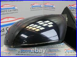 BMW X5 F15 Left Wing Mirror Power Fold Auto Dim Blind Spot Warning Carbon Black