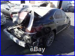 Black Driver Side View Mirror Power Blind Spot Alert Fits 13-17 Lexus LS460 OEM