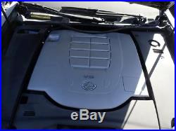 Black Driver Side View Mirror Power Blind Spot Alert Fits 13-17 Lexus LS460 OEM