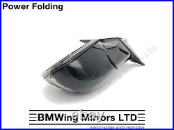 Bmw 1 F40 Left Passenger Side Door Wing Mirror / 5 Pin Power Folding / Black 475