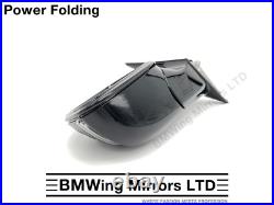 Bmw 1 F40 Left Passenger Side Door Wing Mirror / 5 Pin Power Folding / Black 475