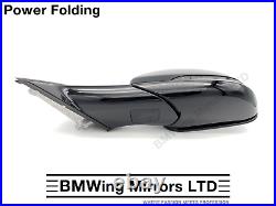 Bmw 1 F40 Left Passenger Side Door Wing Mirror / 5 Pin Power Folding / Black 475