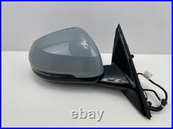 Bmw 1 Series F70 M-sport Right Driver Side Wing Mirror Blind Spot Rhd 6987