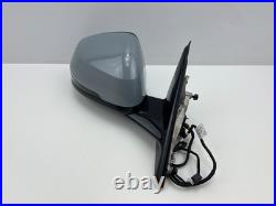 Bmw 1 Series F70 M-sport Right Driver Side Wing Mirror Blind Spot Rhd 6987