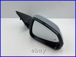Bmw 1 Series F70 M-sport Right Driver Side Wing Mirror Blind Spot Rhd 6987