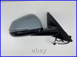 Bmw 1 Series F70 M-sport Right Driver Side Wing Mirror Blind Spot Rhd 6987