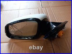 Bmw 4 Series F32 F33 F36 Wing Mirror 5 Pin M-sport Passenger Left Side In White