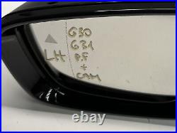 Bmw 5 Series G30/g31 Wing Mirror Passenger N/s With Camera + Blind Spot 9pin Rhd