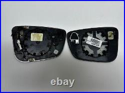 Bmw G30 G31 G11 G15 Side Mirror Set Glass Heat Blind Spot Autodim Right Left Oem