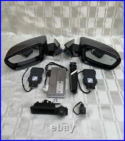 Bmw G30 G31 Wing Mirrors Power Folding Camera Blind Spot Auto Dimming 9 Pin Rhd