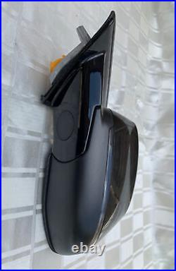 Bmw X3 F25 Left Passenger Side Wing Mirror Blind Spot 5 Pin Manual Folding Rhd