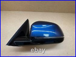 Bmw X3 G01 Left Nearside Passenger Side Wing Mirror With Blind Zone Triangle Rhd