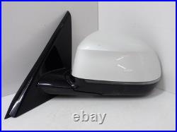 Bmw X5 F15 2018 Left Passenger Wing Mirror With Blind Spot & Camera (damaged) Ns