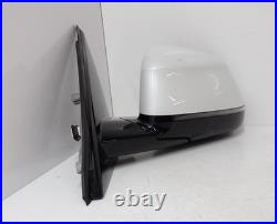 Bmw X5 F15 2018 Left Passenger Wing Mirror With Blind Spot & Camera (damaged) Ns