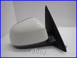 Bmw X5 F15 2018 Right Driver Side Wing Mirror In White (scratches) 698002aa Osf