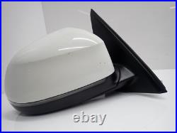 Bmw X5 F15 2018 Right Driver Side Wing Mirror In White (scratches) 698002aa Osf