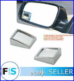 CAR UNIVERSAL BLIND SPOT MIRROR CONVEX WIDE VIEW ANGLE 45x37mm DS1