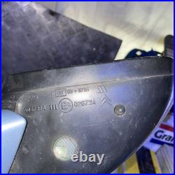 Citroen C4 Grand Picasso 013-016 Front Right Power Fold Wing Mirror 026724 Blue
