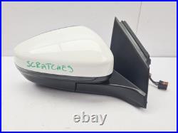 Citroen C5 Aircross 2020 Power Fold Blind Spot Wing Mirror Right Side White Ewp