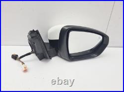 Citroen C5 Aircross 2020 Power Fold Blind Spot Wing Mirror Right Side White Ewp