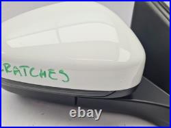 Citroen C5 Aircross 2020 Power Fold Blind Spot Wing Mirror Right Side White Ewp