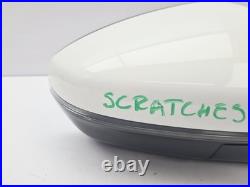 Citroen C5 Aircross 2020 Power Fold Blind Spot Wing Mirror Right Side White Ewp