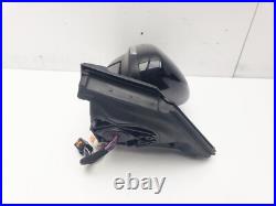 Citroen C5 Aircross Power Fold Blind Spot Wing Mirror Right Side In Black 2020