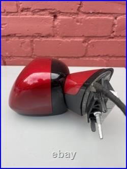 Citroen DS4 Mk1 10-18 N/S Left Powerfold Mirror LKR Red Blind Spot + Puddle