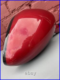 Citroen DS4 Mk1 10-18 O/S Right Powerfold Mirror LKR Red Blind Spot + Puddle