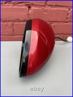 Citroen DS4 Mk1 10-18 O/S Right Powerfold Mirror LKR Red Blind Spot + Puddle