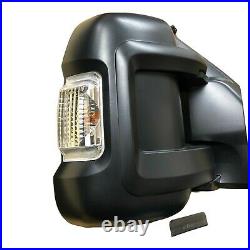 Citroen Relay Right Full Door Wing Mirror Electric Heated Short Arm O/S 2006 On