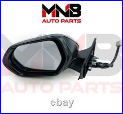 Complete Left Side Wing Mirror 9 Wire For Prius 16-20 Automatic Fold Heat Power