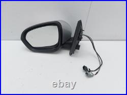 Dacia Duster Mk2 Hm Manual Fold Blind Spot Camera Wing Mirror Left Side Grey