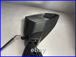 Defect! Audi Q7 4m Right Driver Side Electric Wing Mirror Blind Zone Spot