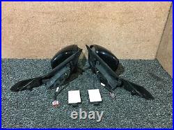 Discovery 5 L462 Wing Mirror Set With Blind Spot & Modules Black 17-21 Genuine