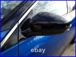 Door Mirror Vauxhall Grandland X Left Black Gloss Powerfold/blind Spot Alert
