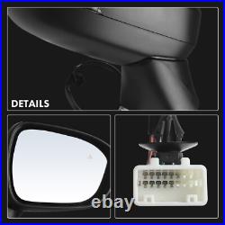 Electric Door Wing Mirror Drivers Side for Nissan Qashqai J12 21-24 Power Fold