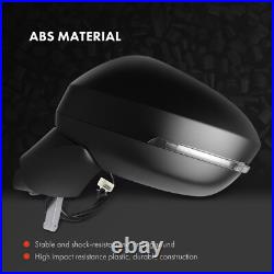 Electric Door Wing Mirror Passenger Side for Nissan Qashqai J12 21-24 Power Fold