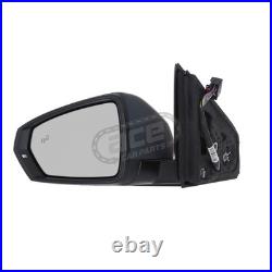 Electric Power Folding Wing Mirrors VW Polo Mk6 2017-2021 Blind Spot Indicators