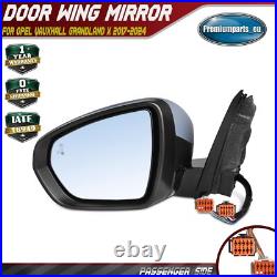 Electric Wing Mirror Passenger for Opel Vauxhall Grandland X 2017-2024 Heated