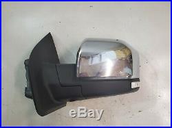 FORD F-150 SIDE VIEW MIRROR DRIVER'S LEFT CHROME WithCAMERA BLIND SPOT POWER FOLD