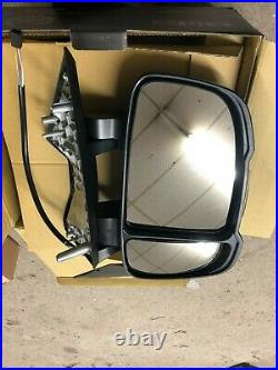Fiat Ducato Right Full Door Wing Mirror Electric Heated Short Arm O/S 2006 On